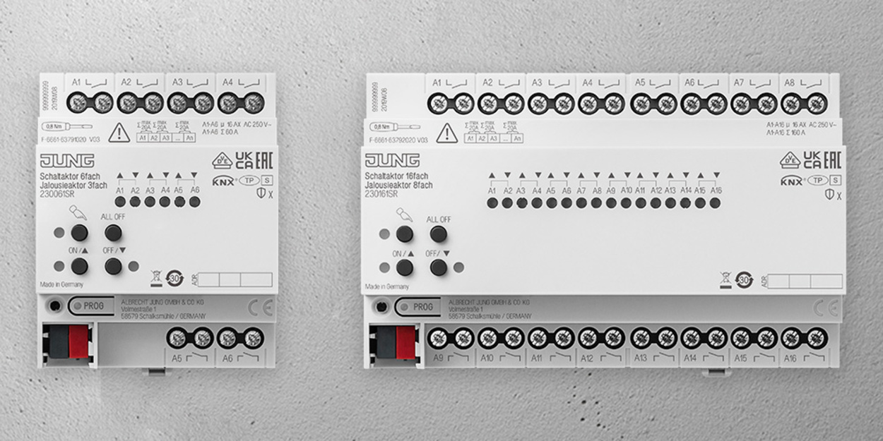 KNX Schalt- und Jalousieaktoren bei Industrie Service Elektro Schneider in Landsberg am Lech