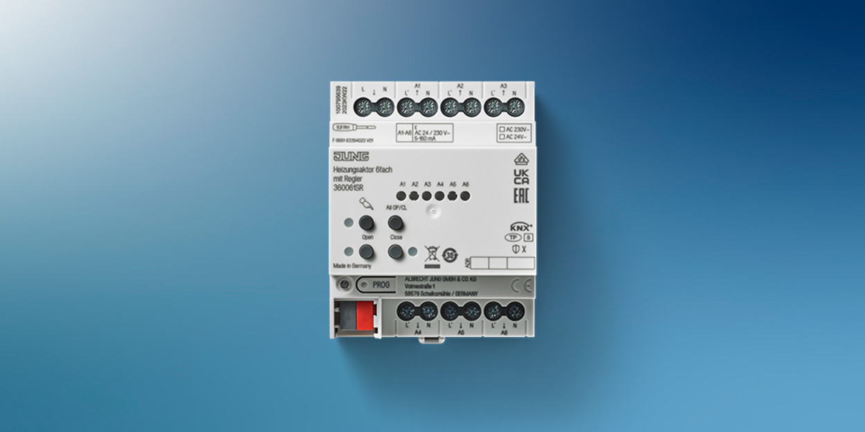 KNX Heizungsaktor 6-fach bei Industrie Service Elektro Schneider in Landsberg am Lech