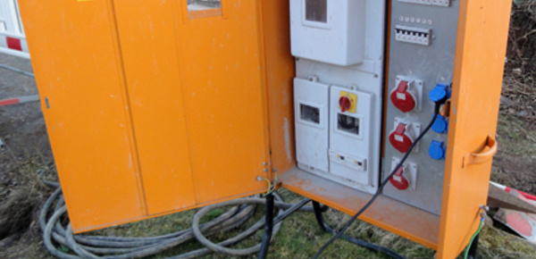 Baustrom bei Industrie Service Elektro Schneider in Landsberg am Lech
