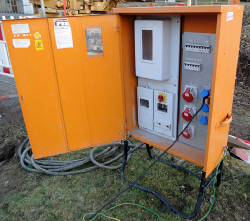 Baustromkasten bei Industrie Service Elektro Schneider in Landsberg am Lech