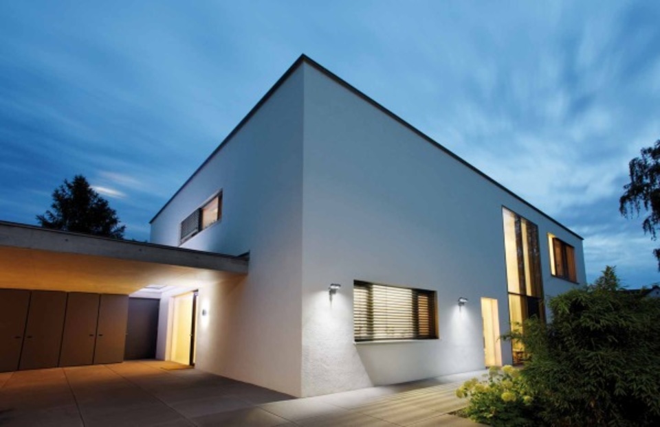 Aussenbeleuchtung bei Industrie Service Elektro Schneider in Landsberg am Lech