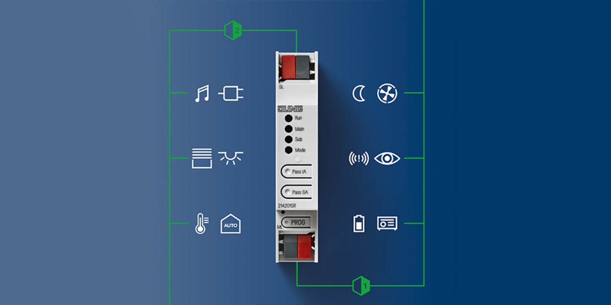 KNX Bereichs- und Linienkoppler bei Industrie Service Elektro Schneider in Landsberg am Lech
